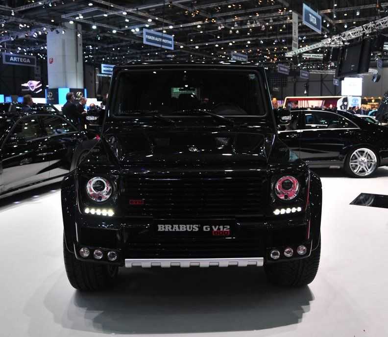 «брабус гелендваген» — полноразмерный внедорожник современности