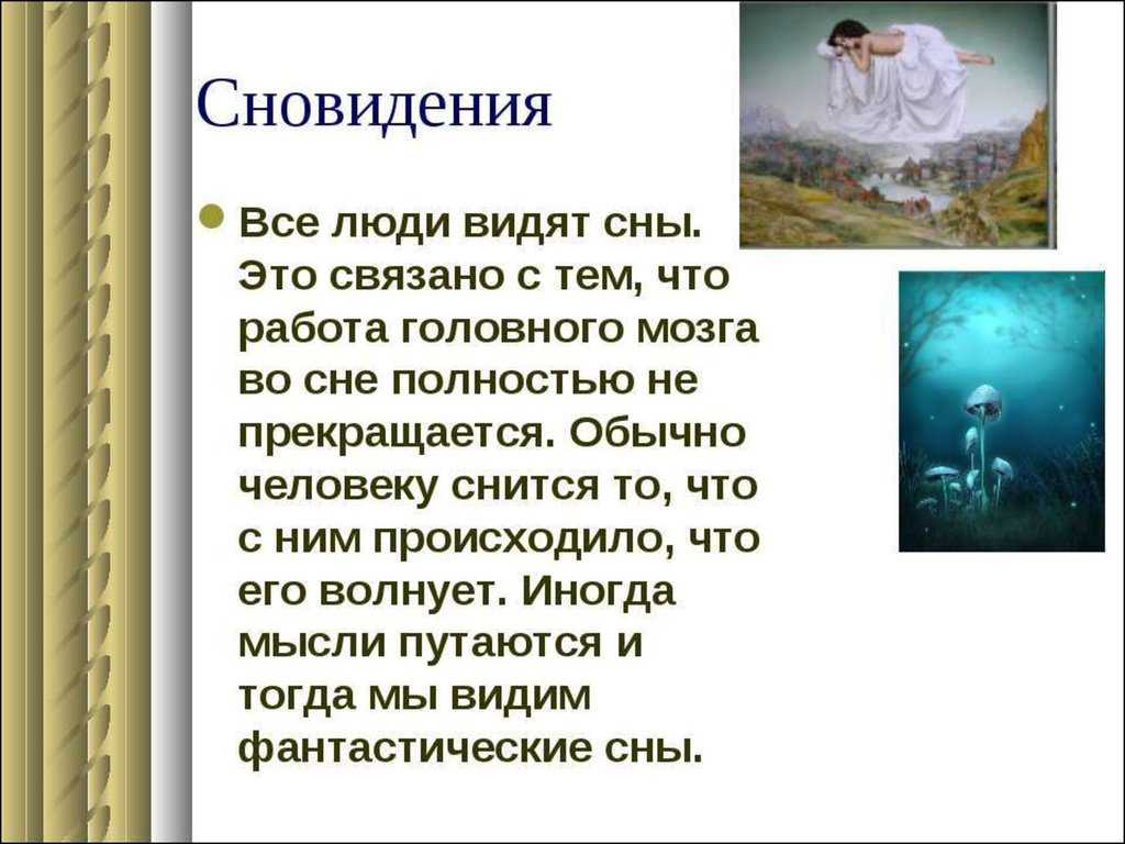 Урок 1. что такое сон?