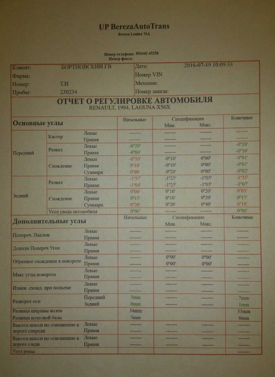 Регулировка углов установки колес меган 2 - авто запчасти