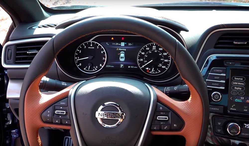 Обновленный nissan maxima 2016 восьмого поколения