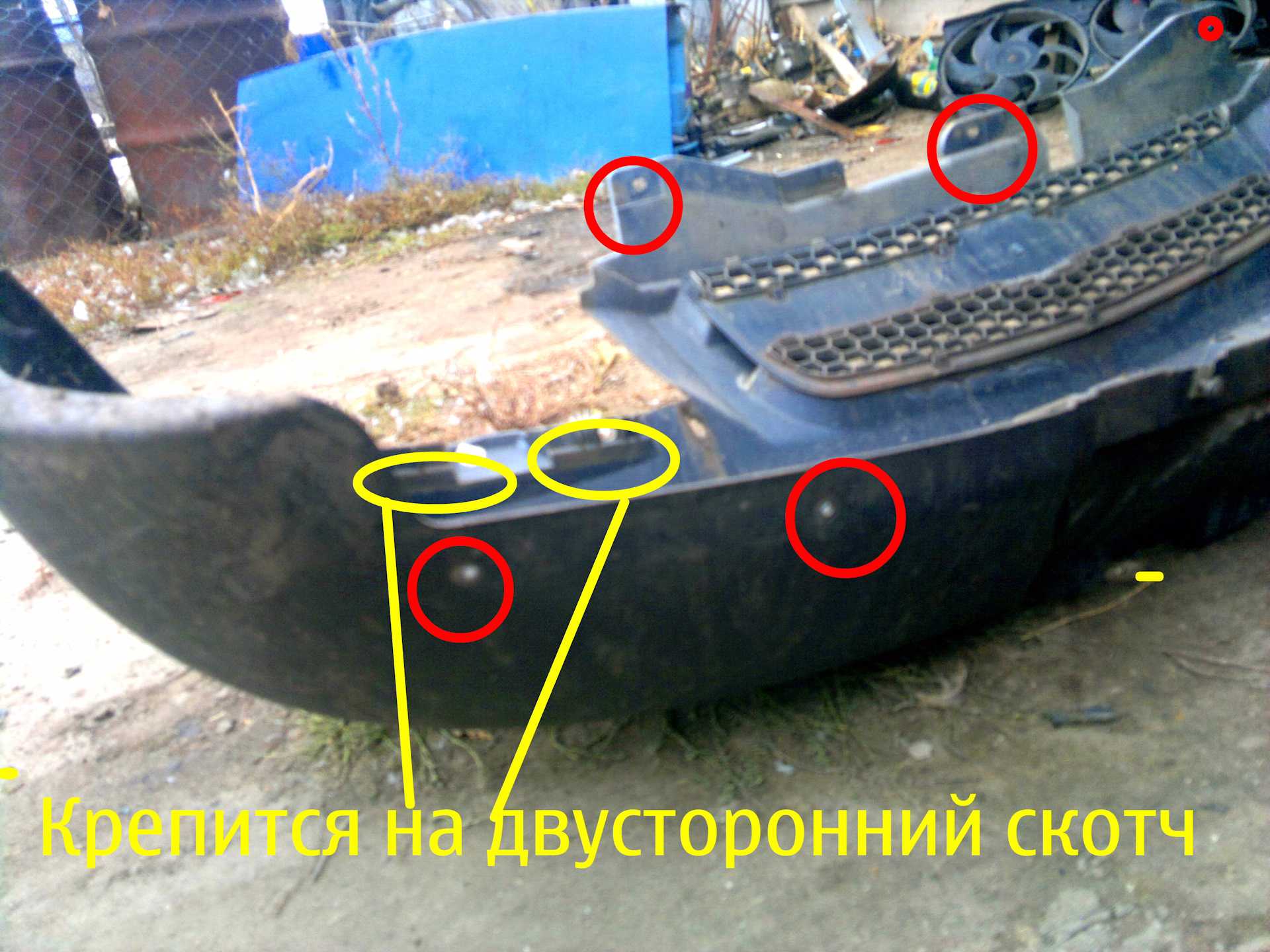 Замена бампера lada 2121 4x4 21214 (ваз нива) своими руками