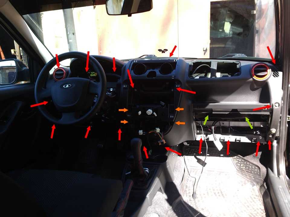 Как снять переднюю консоль лада гранта - автомобильный портал automotogid