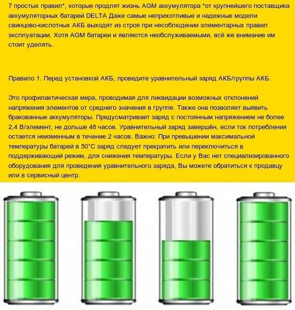Зарядное устройство для agm аккумулятора 12в