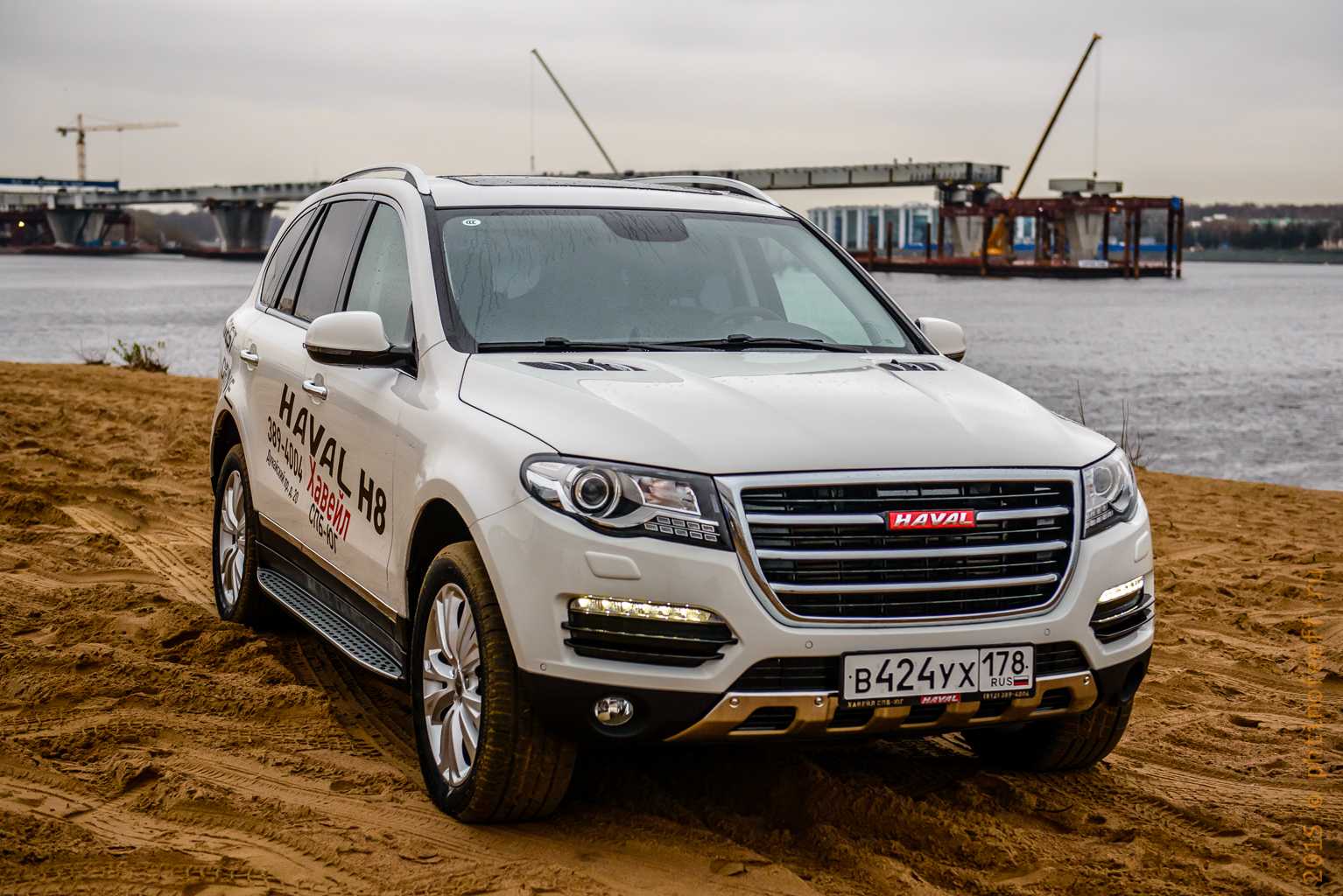 Haval h8 - полноразмерный кроссовер с несущим типом кузова
