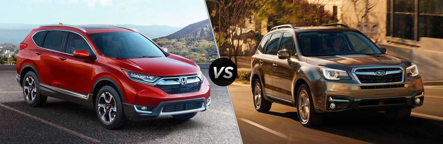 Что выбрать honda cr-v или subaru forester?