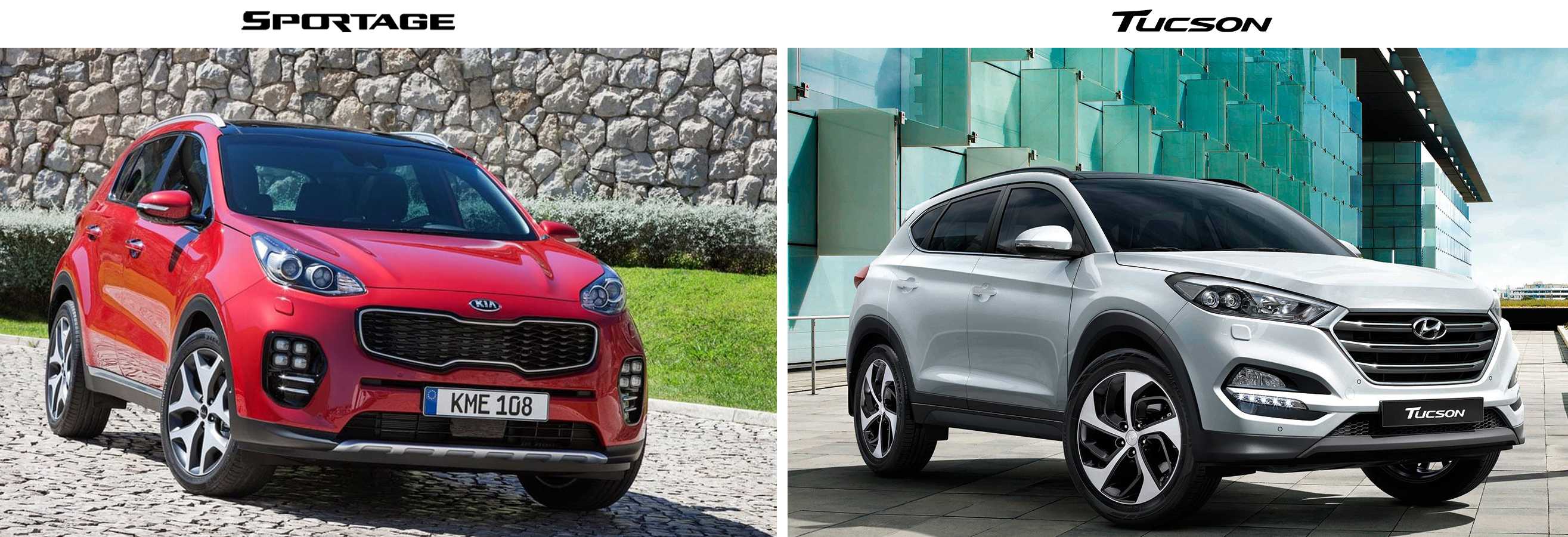 Что выбрать: hyundai tucson и kia sportage?