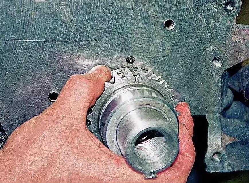 Как открутить шкив коленвала газель 406 двигатель