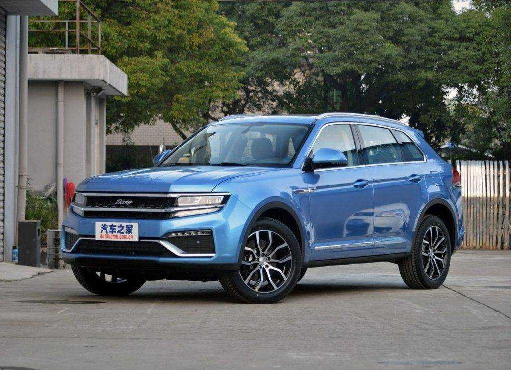 В китае представлен новый кроссовер zotye damai x7