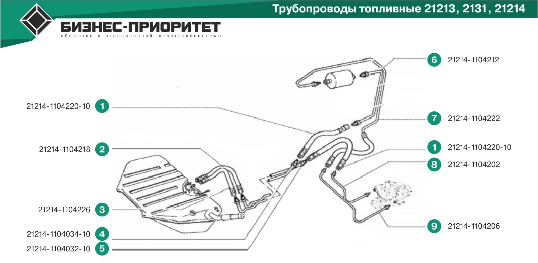 Топливная система ваз 21214 инжектор схема