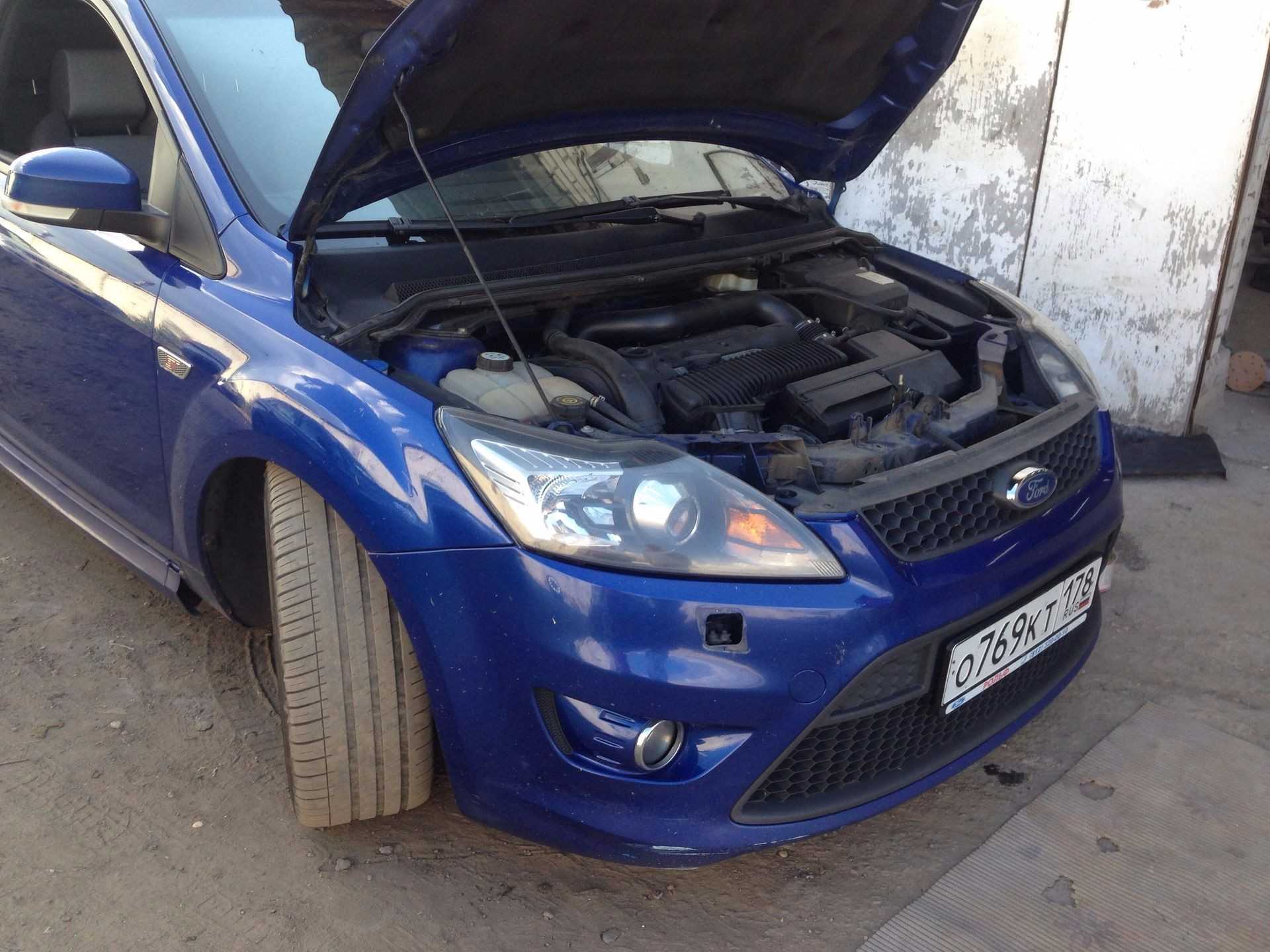 Замена прокладки ГБЦ Ford Focus