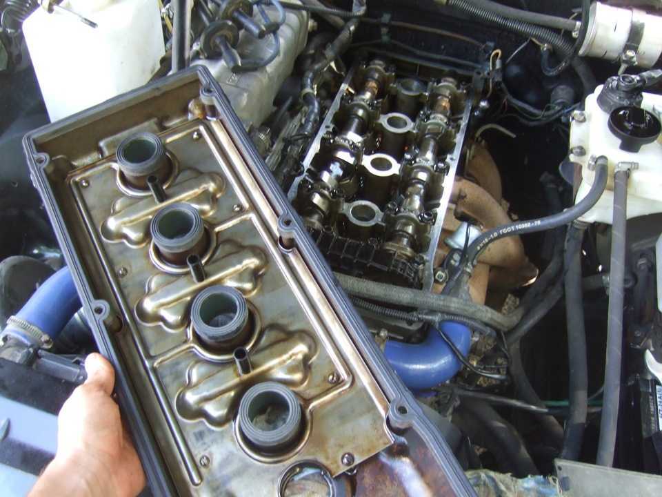 Замена прокладки клапанов двигателя