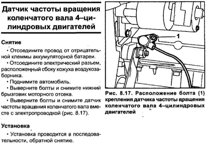 Датчик положения коленвала: как работает, проблемы, проверка