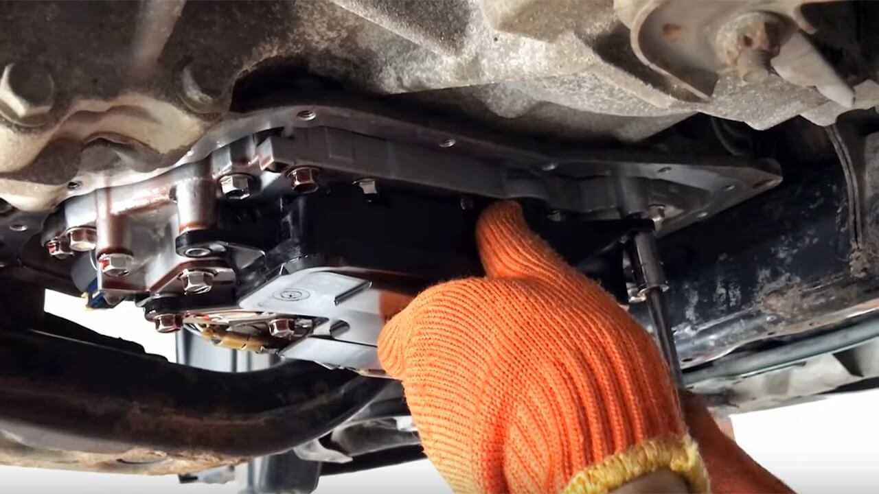 Проверка уровня масла в АКПП Toyota Camry
