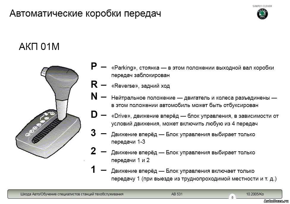 Инструкция для новичков по вождению машины с автоматической коробкой передач  
