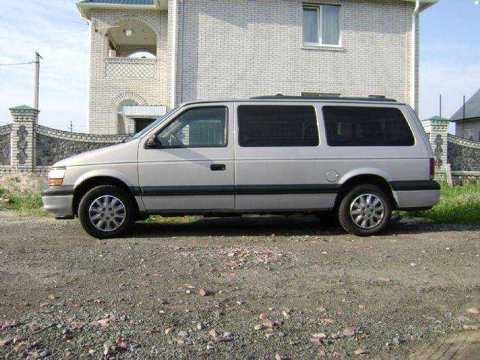 Chrysler voyager 1992, 2002, обзор, технические характеристики, отзывы, фото, видео