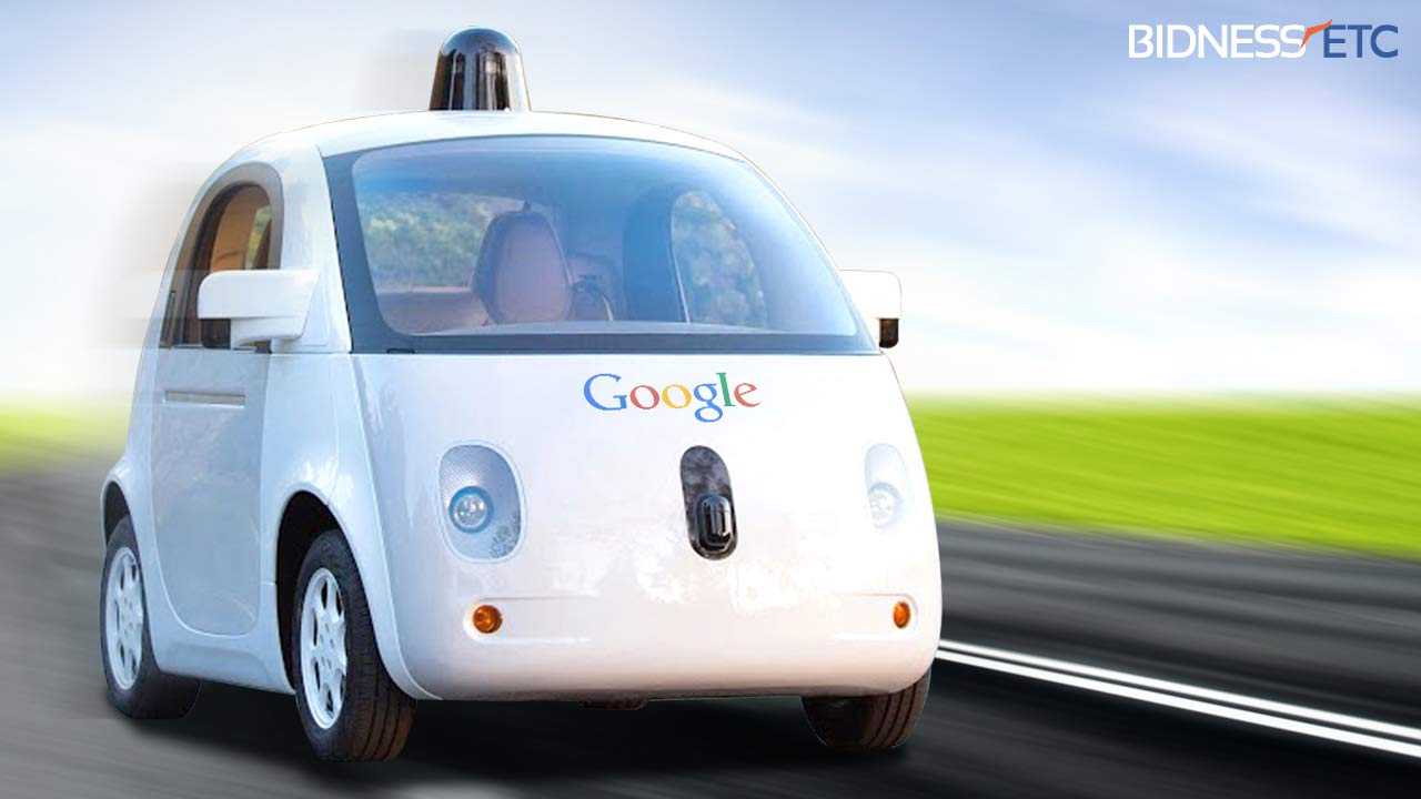 Новый автомобиль без участия водителя в управлении google gar