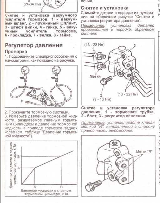 Регуляторы тормозных сил.