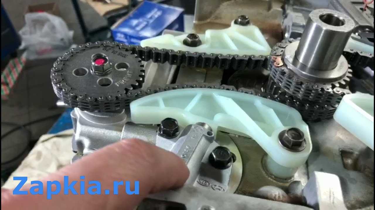 Двигатель 2tr замена цепи