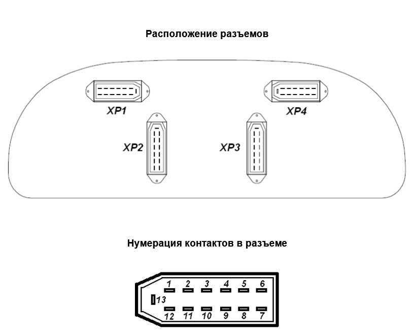Реле света газ 3110 распиновка