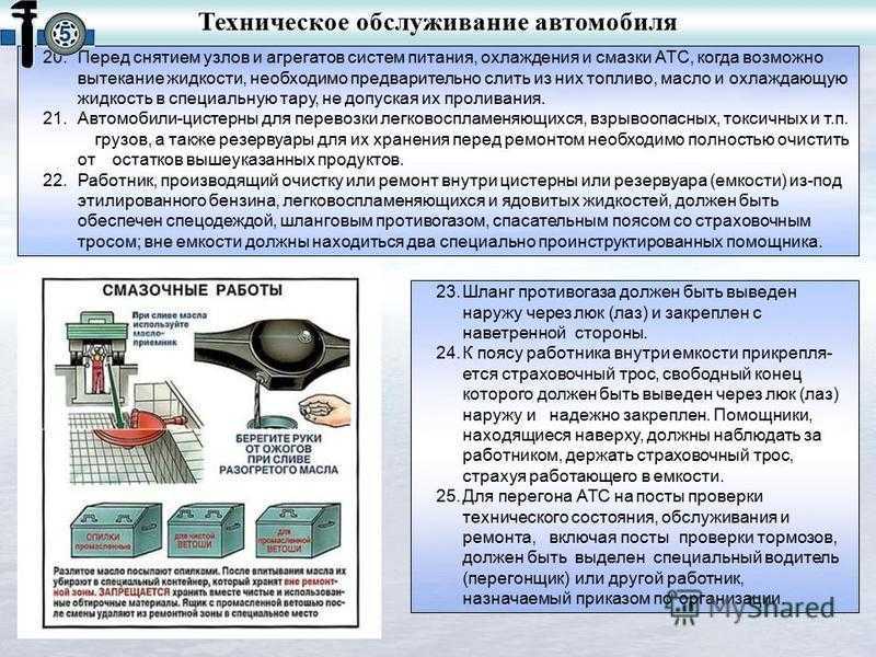 Оценка систем организации то и р автомобилей