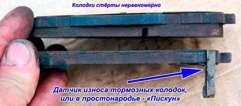 Принцип работы дисковых и барабанных тормозов, причины неравномерного износа внутренней, внешней задних колодок, устранение проблемы