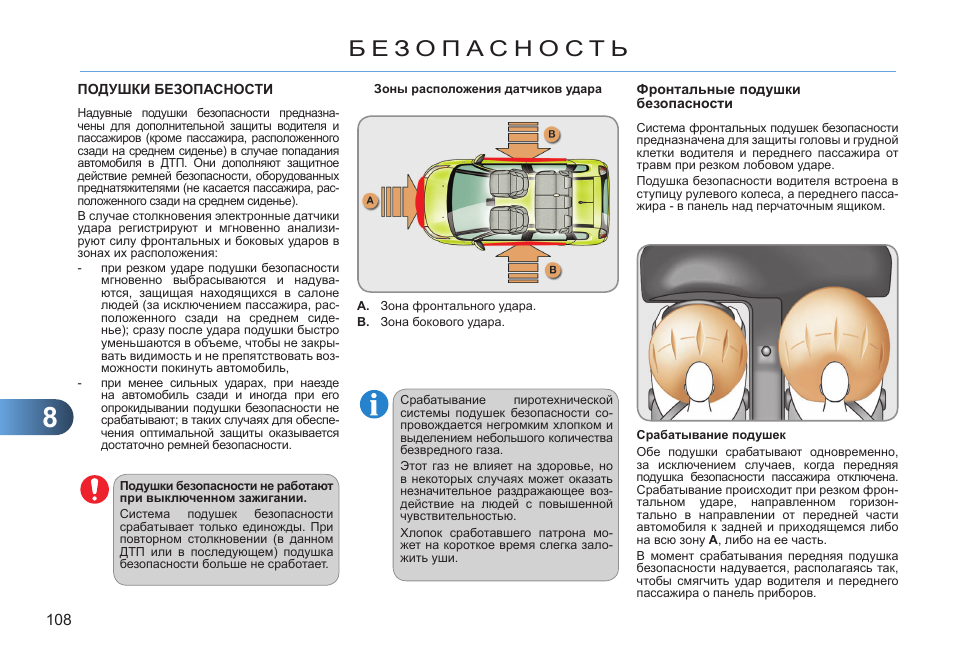 Система srs автомобиля - autoleek
