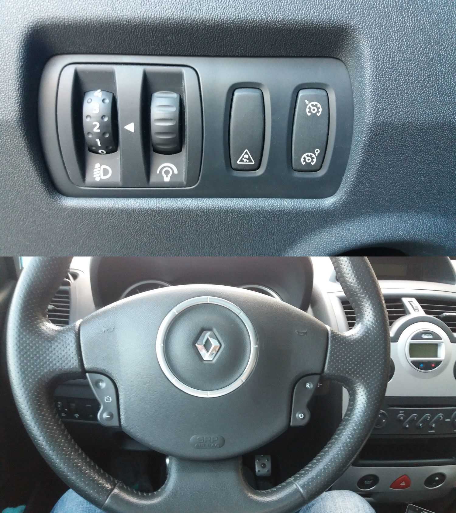 Функция ограничения скорости Renault Megane II
