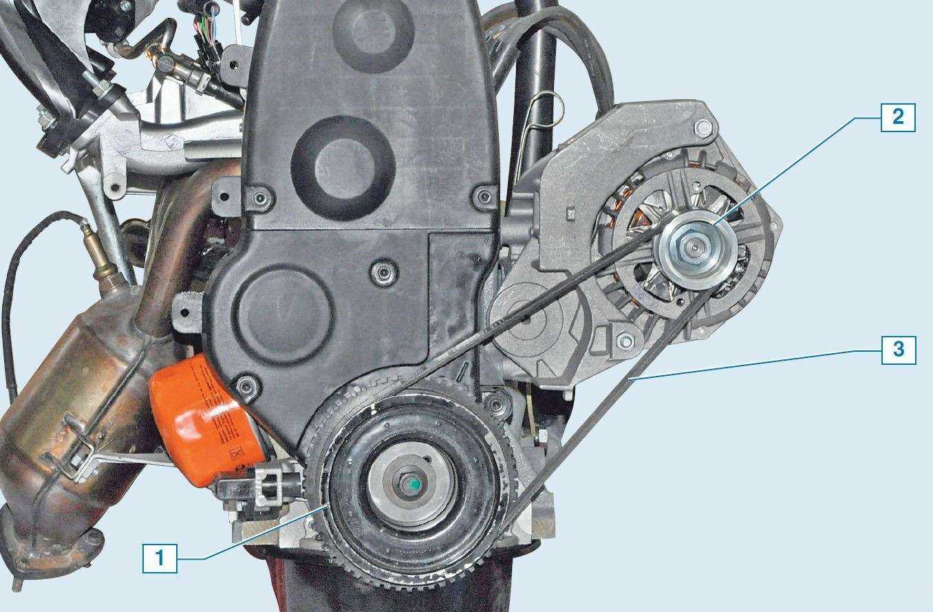 Замена приводного ремня генератора и агрегатов ford focus 3