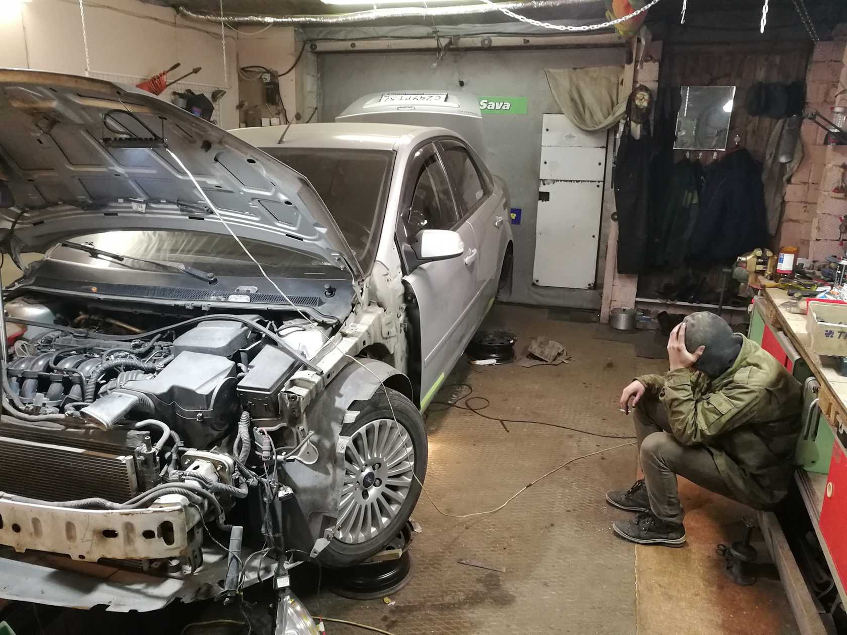 Головка цилиндров — снятие и установка на ford focus 1. двигатель 1.6/1.8/2.0 zetec-e