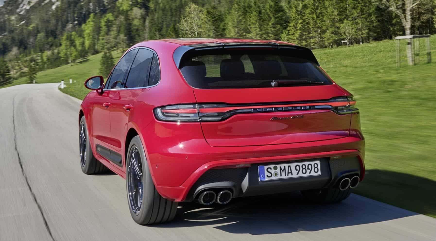 В шанхае показали обновленный porsche macan 2021 года (фото)