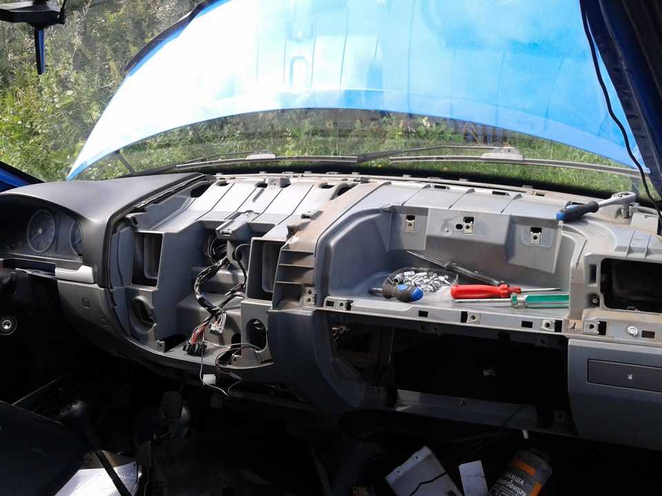 Разборка панели приборов газель бизнес