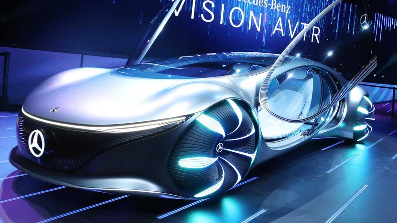 Mercedes-benz представил автомобиль будущего vision avtr