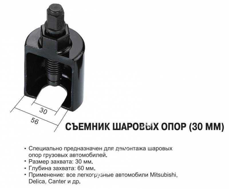 Лучший съемник шаровых опор ваз
